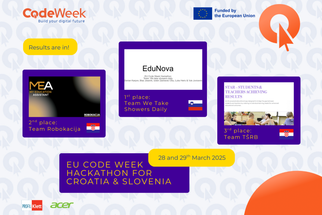EU Code Week Hackathon for Croatia and Slovenia