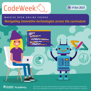Dissemination Visual – MOOC Code Week – Navigating Tech V1