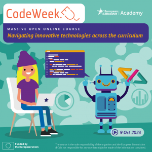 Dissemination Visual – MOOC Code Week – Navigating Tech V3