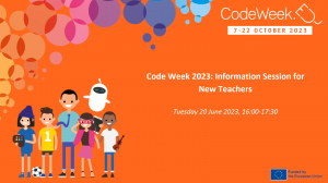 Teachers Event EU Code Week June 2023